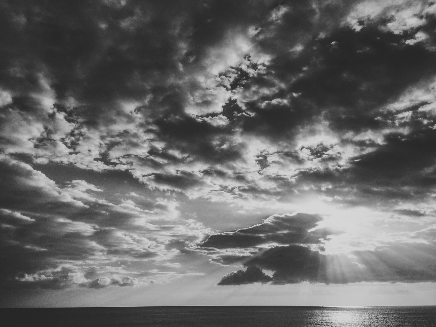 Sky and clouds at Tenerife