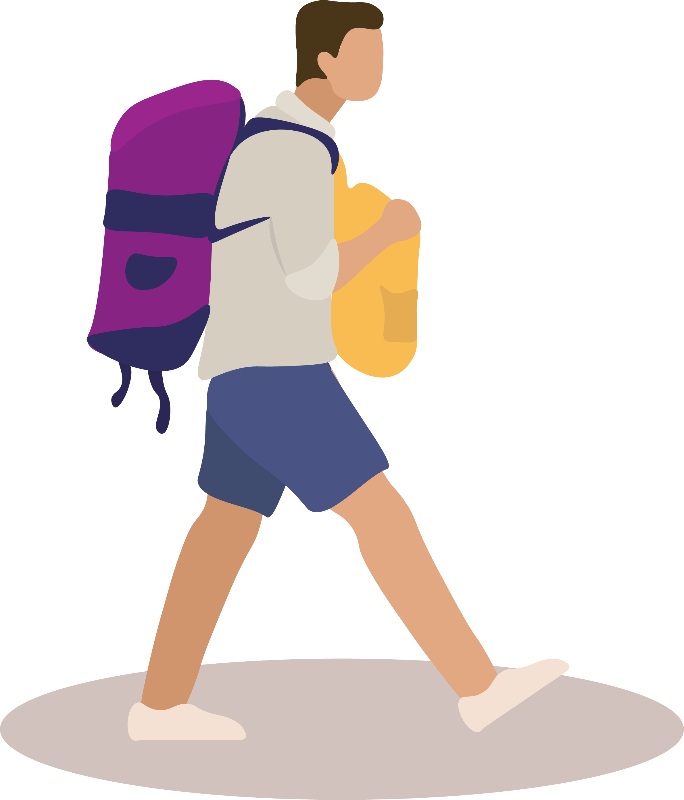 Boy with luggage